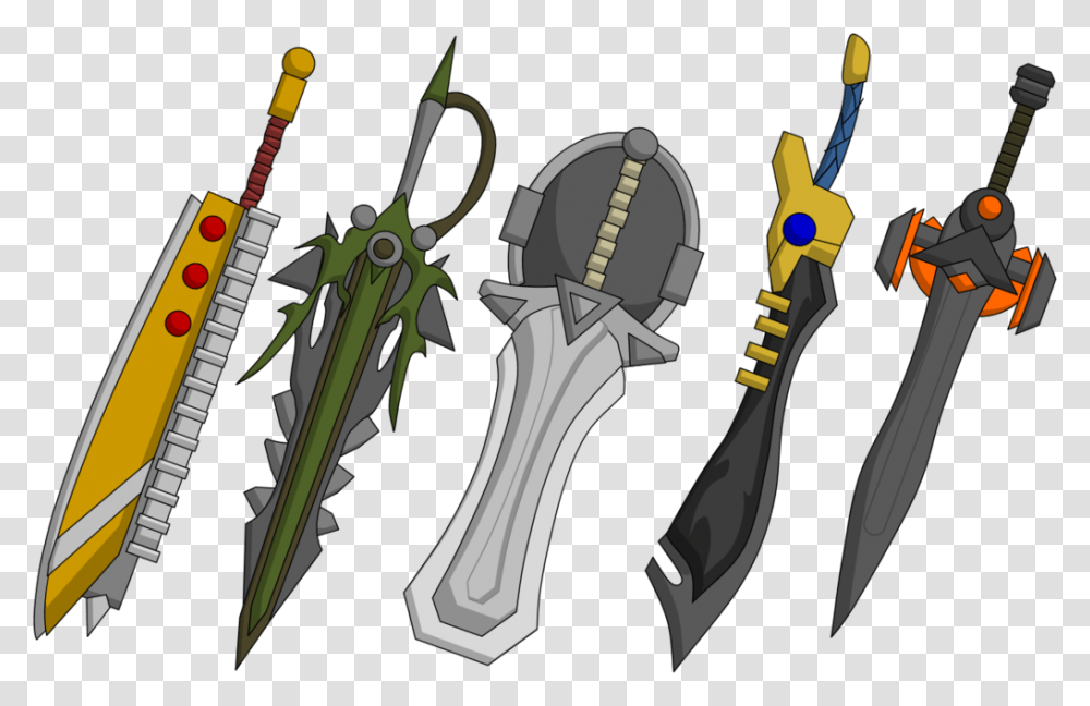 Fantasy Swords By Tmarts Vector Fantasy Sword, Weapon, Weaponry, Blade, Knife Transparent Png