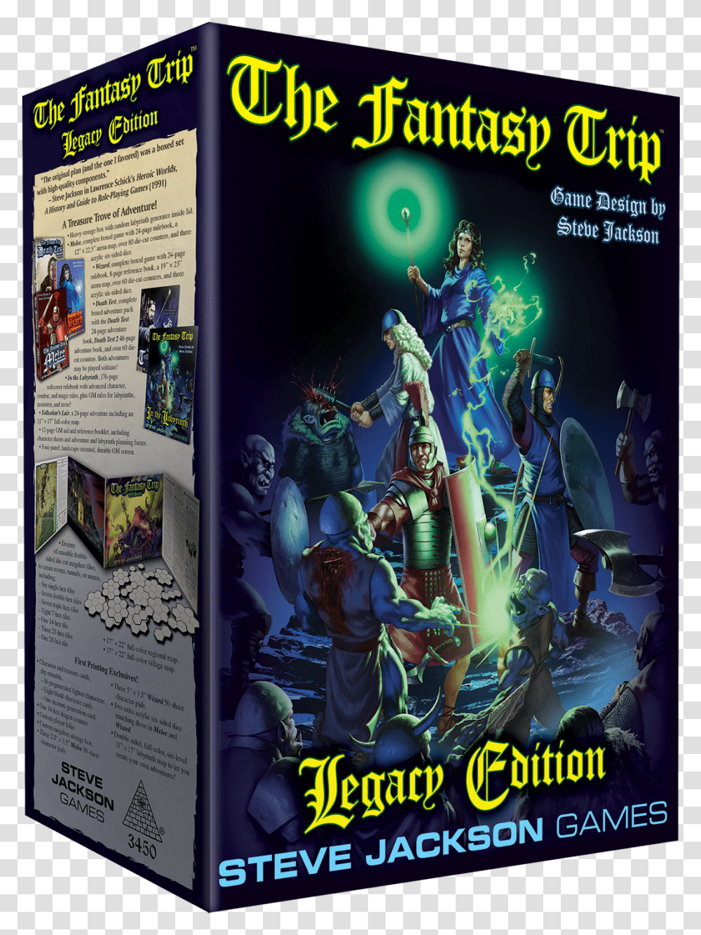 Fantasy Trip Legacy Edition, Poster, Advertisement, Person, Human Transparent Png