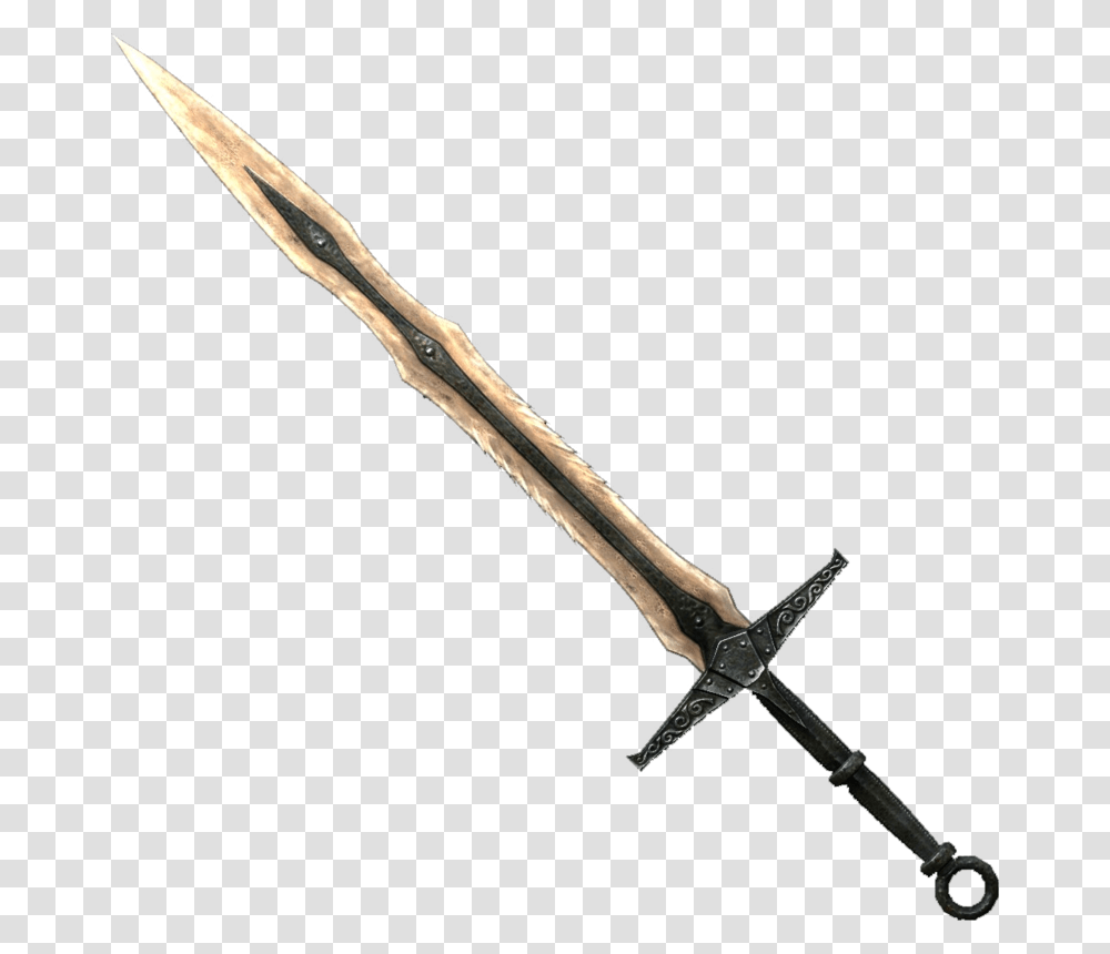 Fantasy Two Handed Sword, Blade, Weapon, Weaponry Transparent Png
