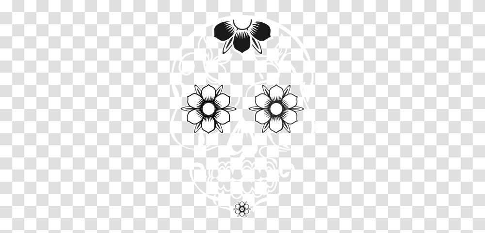 Faq Sugar Skull Gel Circle, Graphics, Art, Floral Design, Pattern Transparent Png