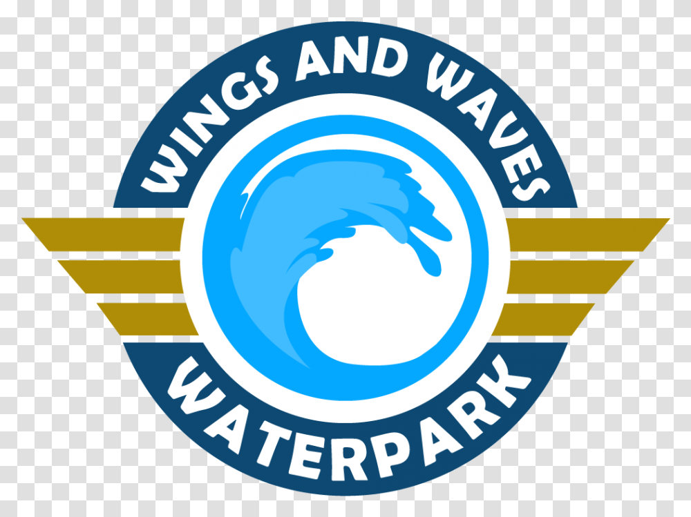 Faq Wings & Waves Wings And Waves Logo, Symbol, Label, Text, Badge Transparent Png