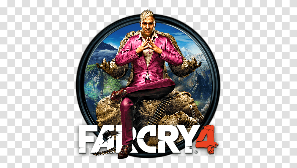 Far Cry 4 Far Cry 4 Game Icon, Person, Poster, Advertisement, Painting Transparent Png