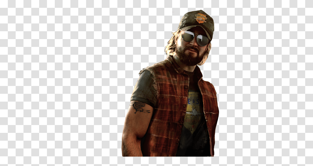 Far Cry 5 Render, Skin, Sunglasses, Accessories, Person Transparent Png