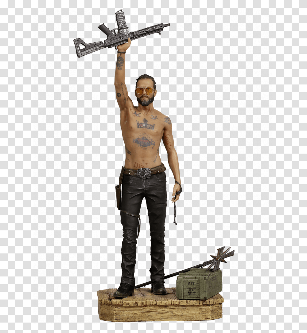 Far Cry Collectible Celebrates Its Cult Leader In Style, Skin, Person, Human Transparent Png