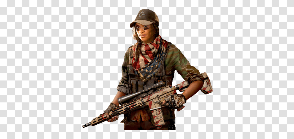 Far Cry In Far Cry 5 Grace Armstrong Hot, Person, Human, Gun, Weapon Transparent Png