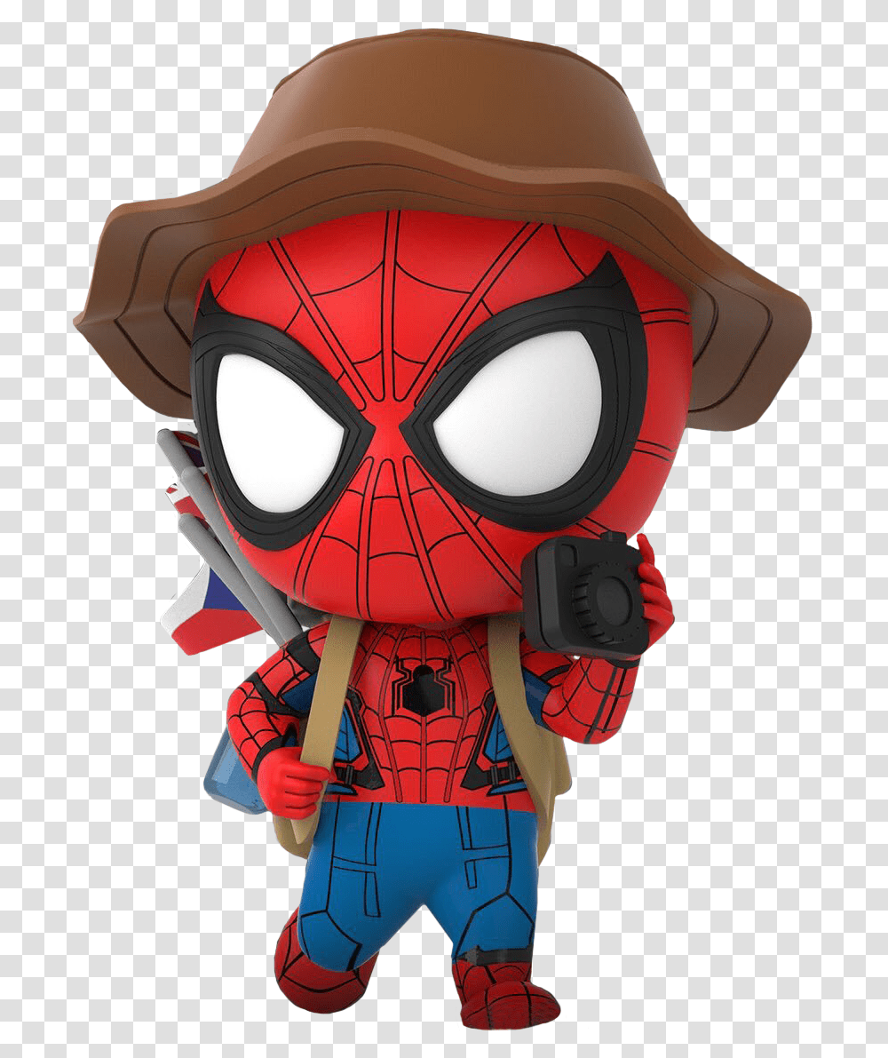 Far From Home Spider Man Cosbaby, Costume, Apparel, Helmet Transparent Png