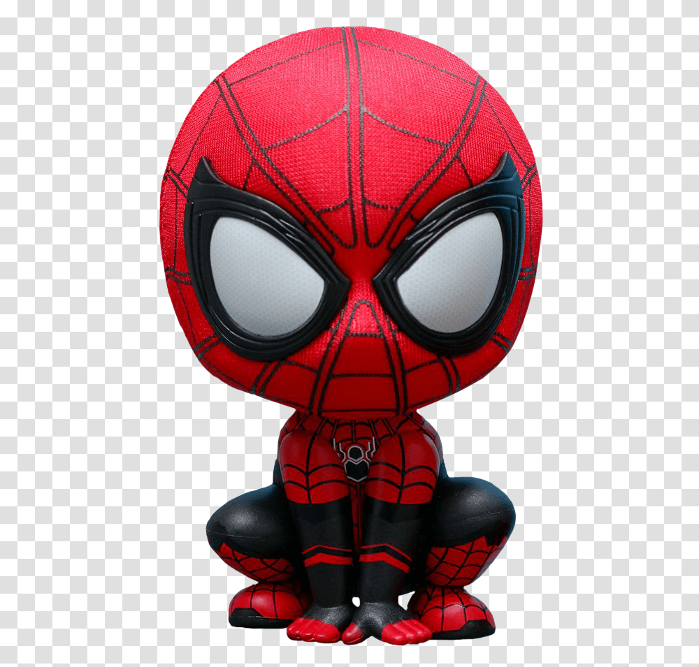 Far From Home Spider Man Cosbaby, Helmet, Apparel, Soccer Ball Transparent Png