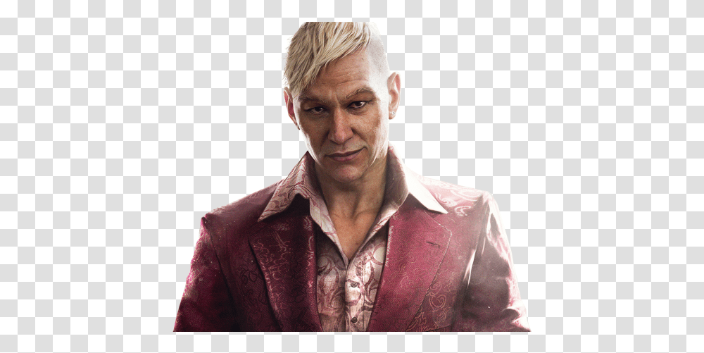 Farcry 4 Pagan Min Far Cry 4 Suit, Person, Man, Jacket, Coat Transparent Png