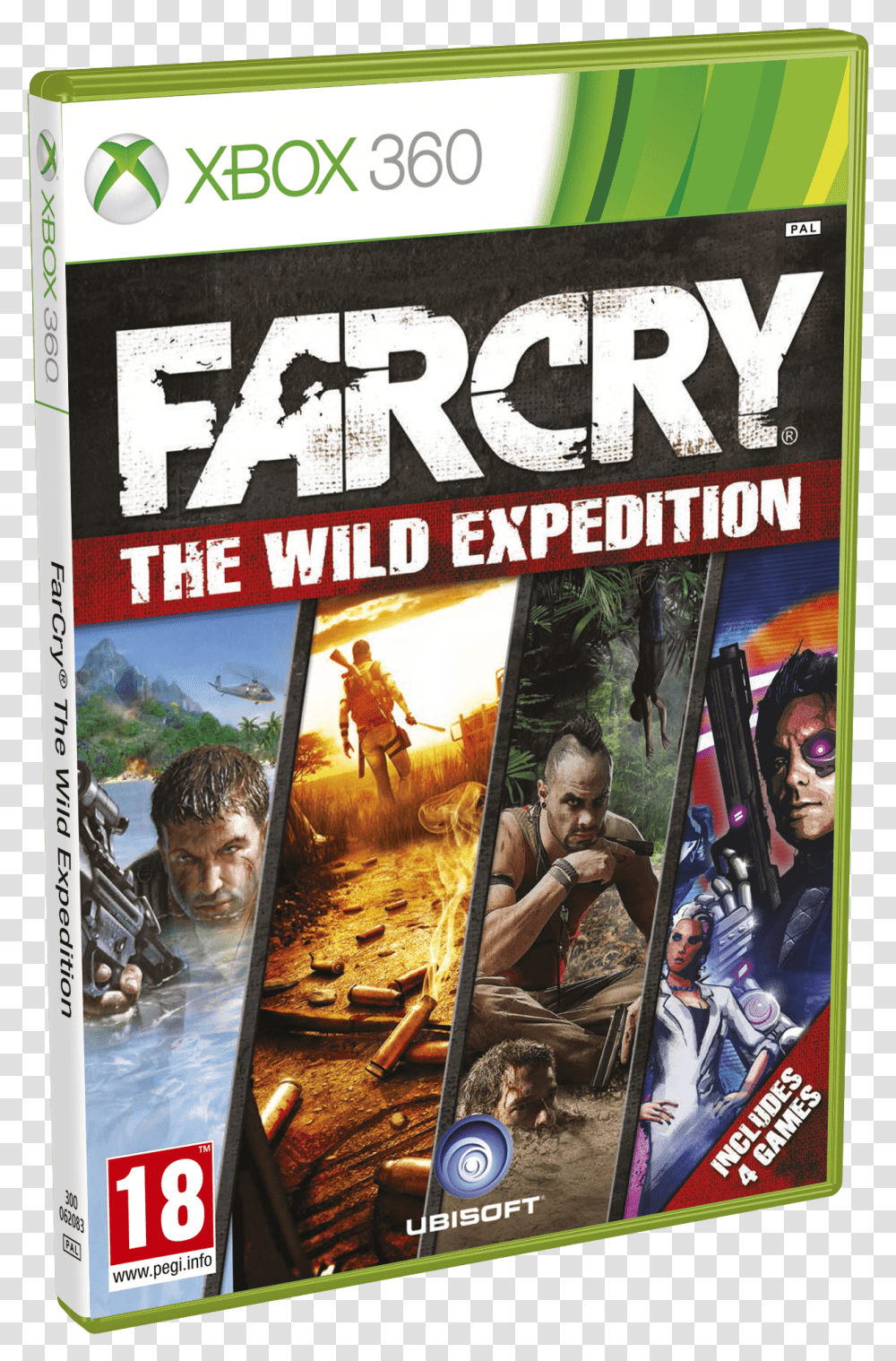 Farcrywildexpeditions Xbox360 3d Far Cry The Wild Expedition, Disk, Person, Human, Dvd Transparent Png