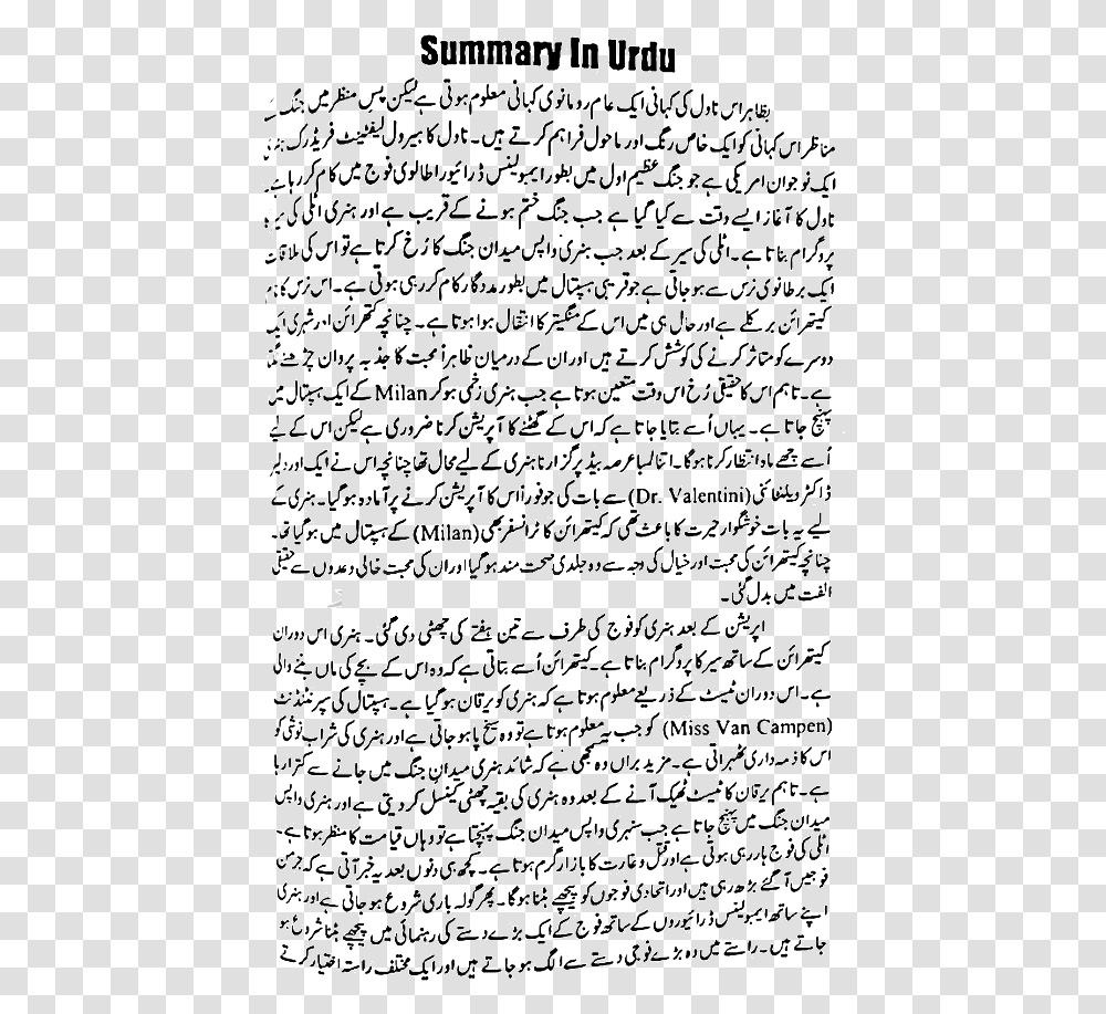 Farewell To Arms In Urdu, Menu, Handwriting, Blackboard Transparent Png