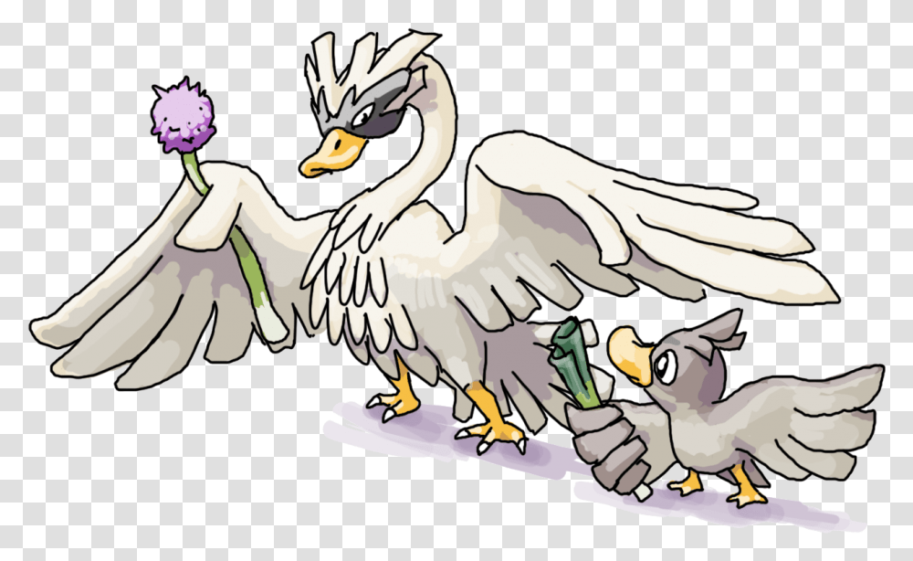 Farfetch D Evolution Beta, Bird, Animal, Pelican, Dodo Transparent Png