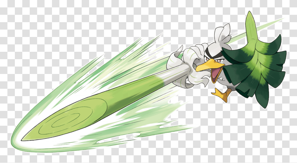 Farfetchd Evolution Pokemon Sword And Shield Sirfetch, Plant, Art, Produce, Food Transparent Png