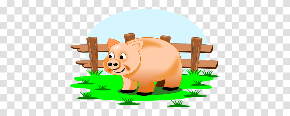Farm Nature, Mammal, Animal, Piggy Bank Transparent Png
