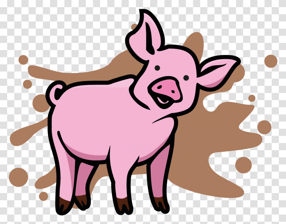 Farm Animals Clipart Animal Images To Colour In For Kids, Mammal, Pig, Aardvark, Wildlife Transparent Png