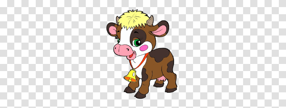 Farm Animals Clipart, Cow, Cattle, Mammal, Calf Transparent Png