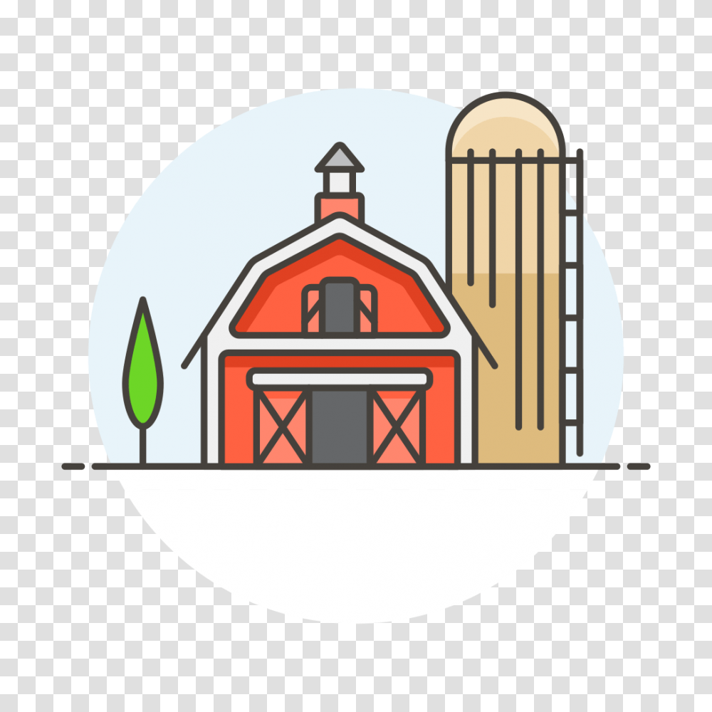Farm Barn Icon Streamline Ux Free Iconset Streamline Icons, Building, Architecture, Nature, Outdoors Transparent Png