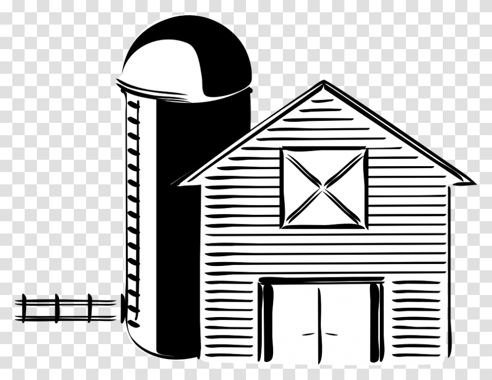 Farm Clip Art, Housing, Building, Cabin, House Transparent Png