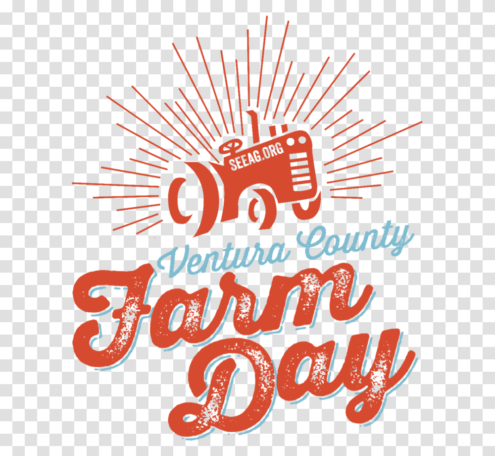 Farm Day Logo Santa Barbara County Farm Day, Alphabet, Advertisement, Poster Transparent Png