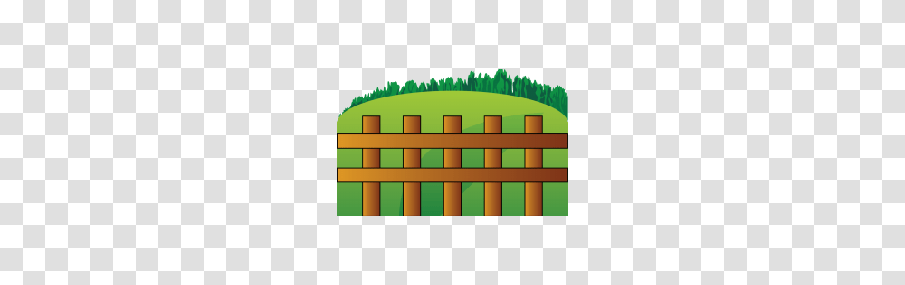 Farm Fence Icon, Gate, Crib, Furniture, Pac Man Transparent Png