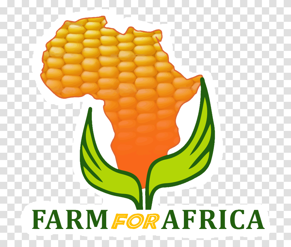 Farm For Africa Emblem, Plant, Corn, Vegetable, Food Transparent Png
