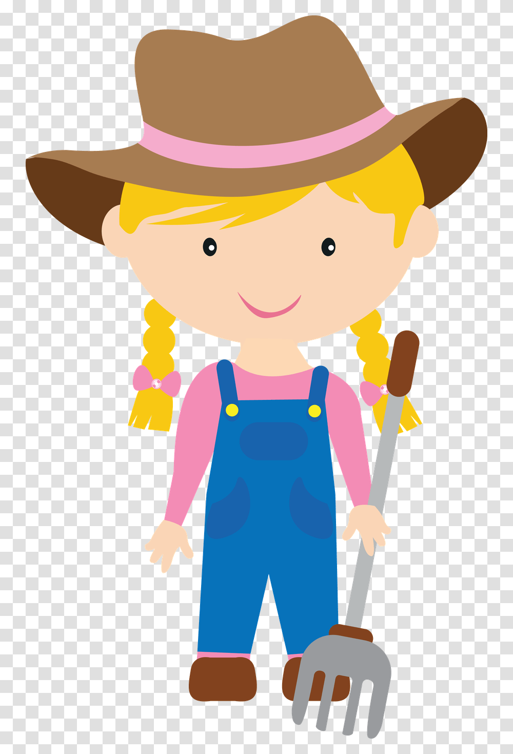 Farm Girl Clipart, Hat, Apparel, Female Transparent Png