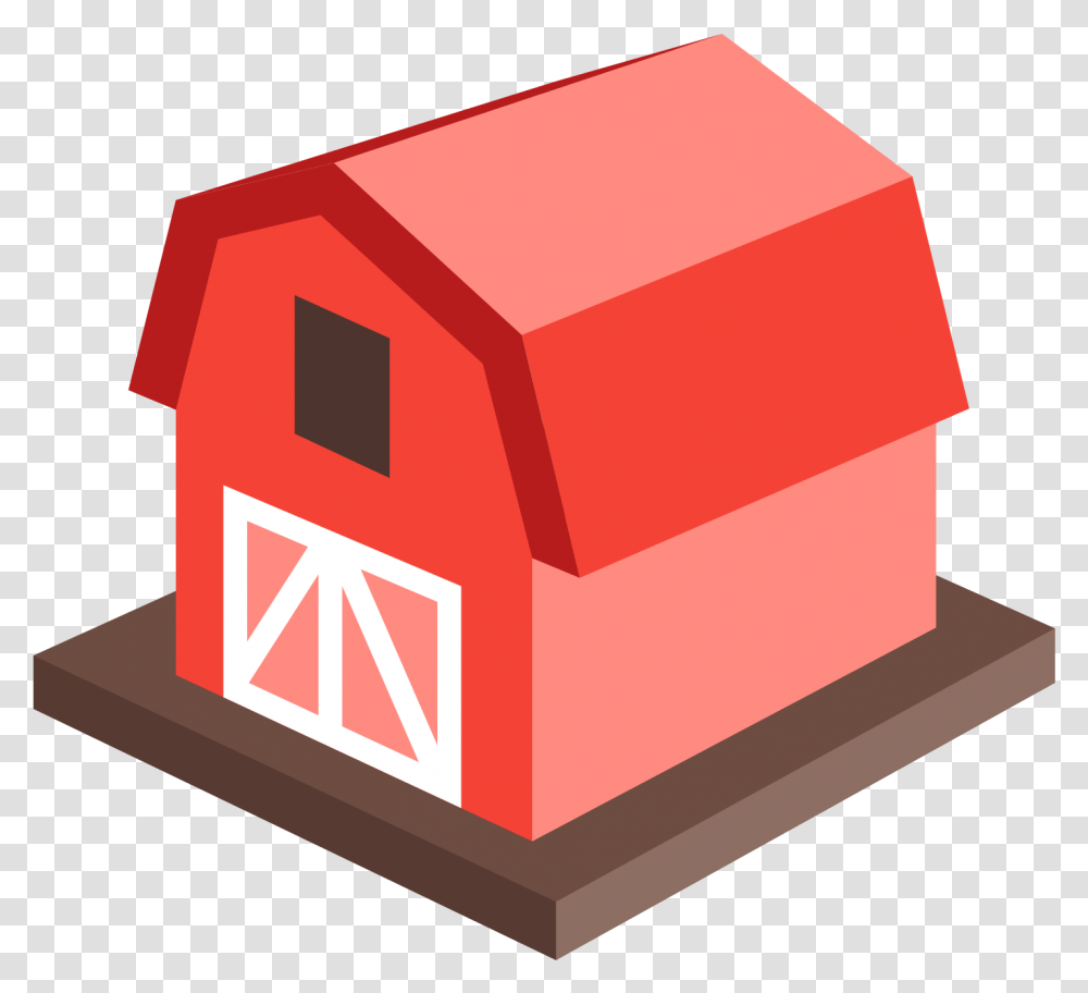 Farm Icon 3d, First Aid, Paper, Building Transparent Png