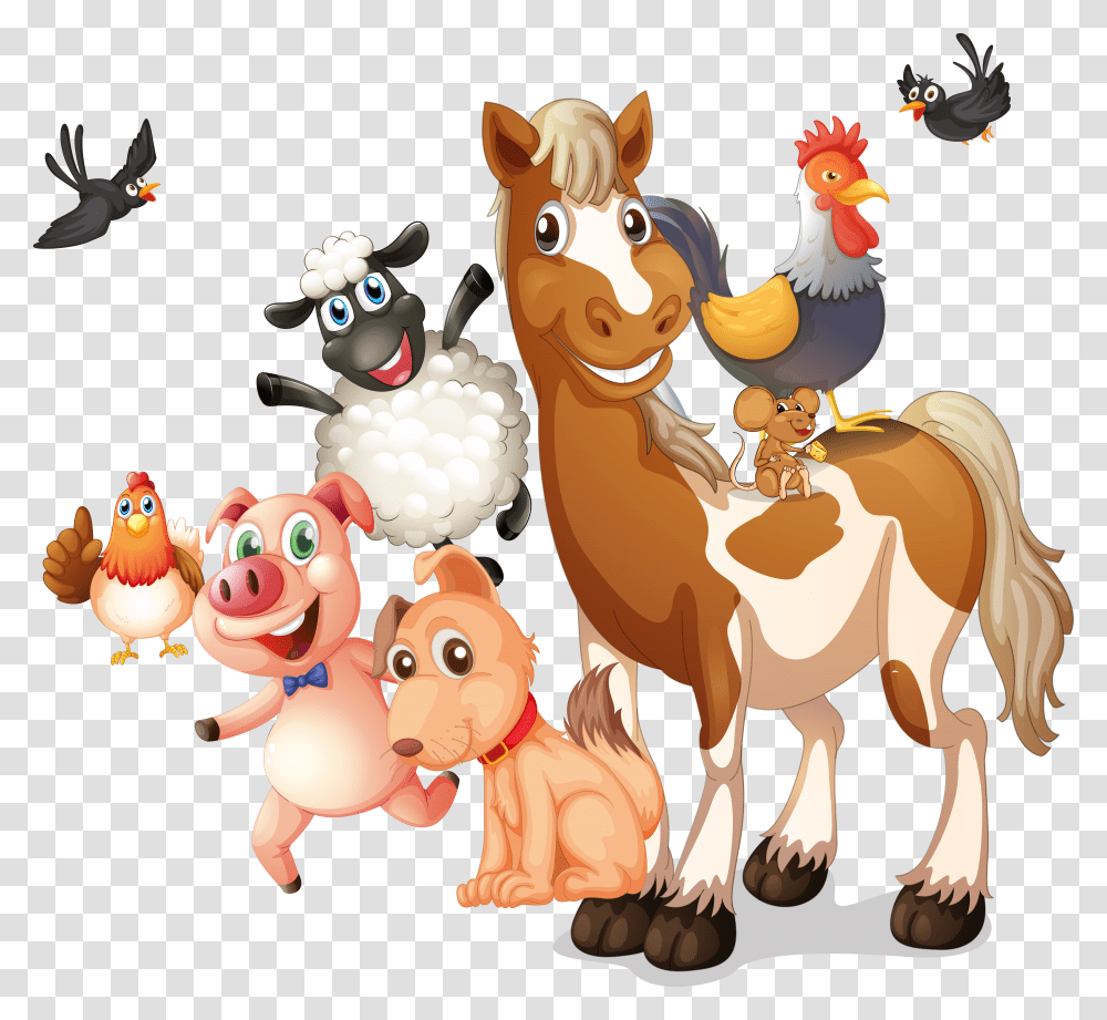 Farm Livestock Illustration Transparent Png