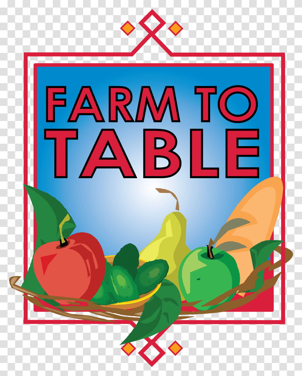 Farm To Table, Poster, Advertisement, Flyer, Paper Transparent Png