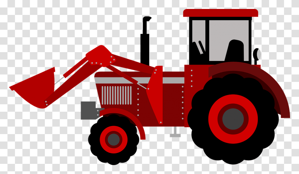 Farm Tractor Clipart, Fire Truck, Vehicle, Transportation, Tow Truck Transparent Png