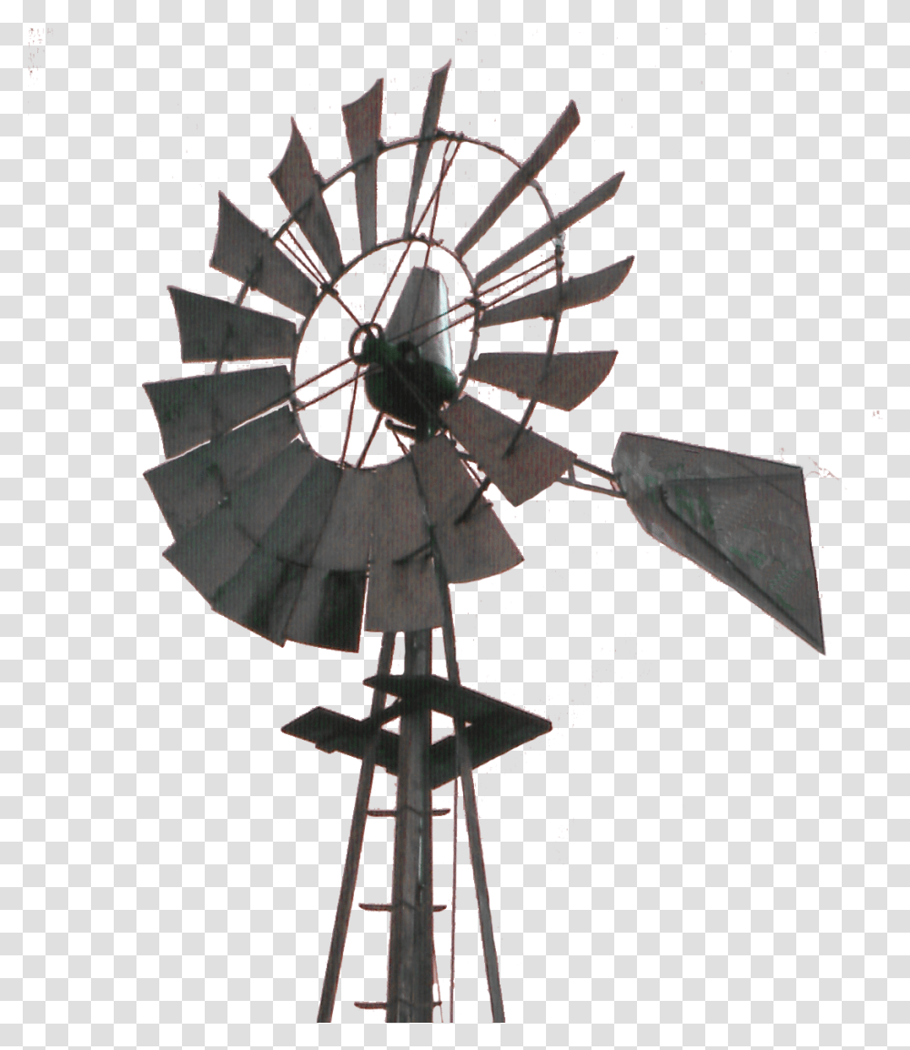 Farm Windmill, Cross, Electric Fan, Machine Transparent Png