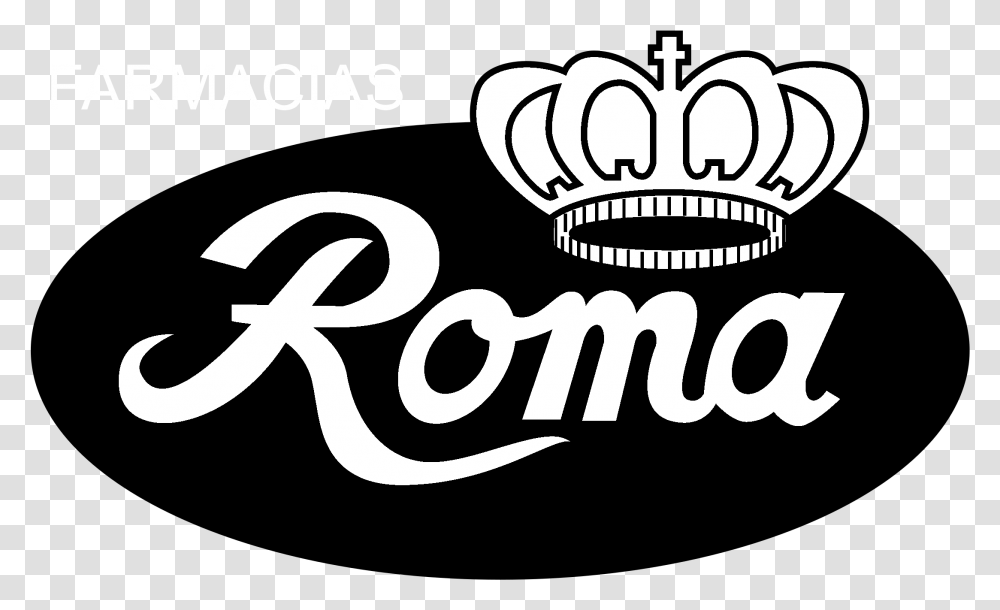 Farmacias Roma Logo Farmacia Roma Logo, Text, Symbol, Label, Alphabet Transparent Png
