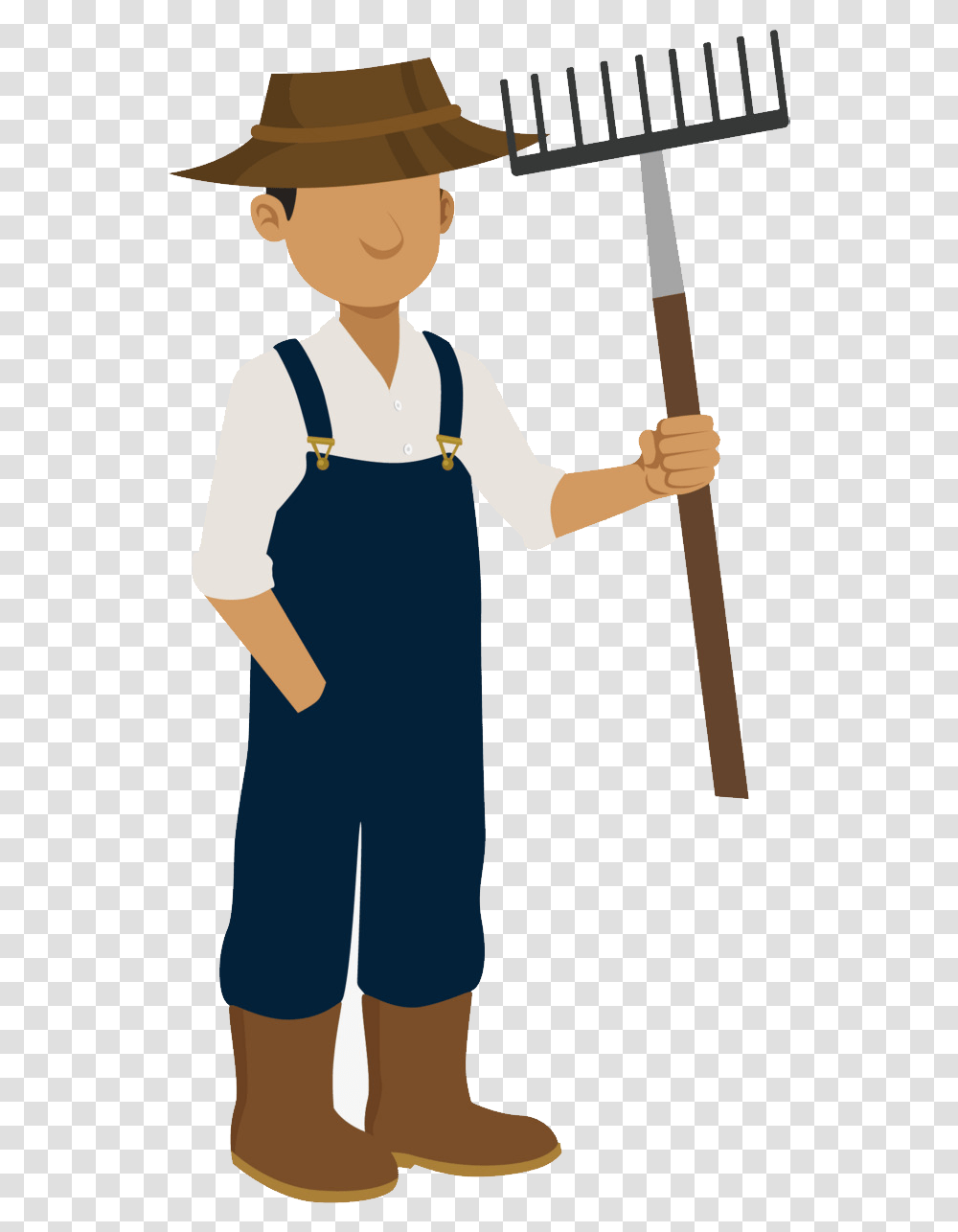 Farmer Background Farmer Clipart, Person, Hat Transparent Png
