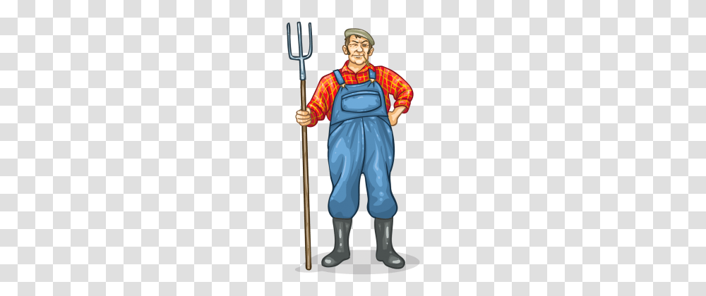 Farmer, Emblem, Person, Weapon Transparent Png