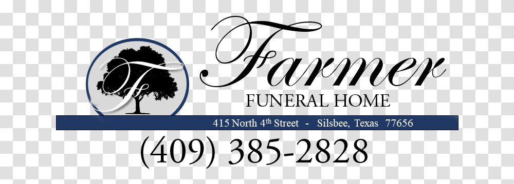 Farmer Funeral Home Silsbee Tx And Cremation Tree, Outdoors, Text, Analog Clock Transparent Png