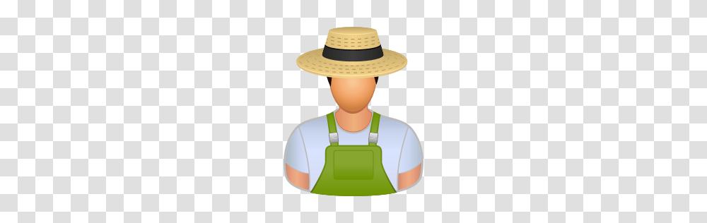 Farmer, Person, Apparel, Sun Hat Transparent Png