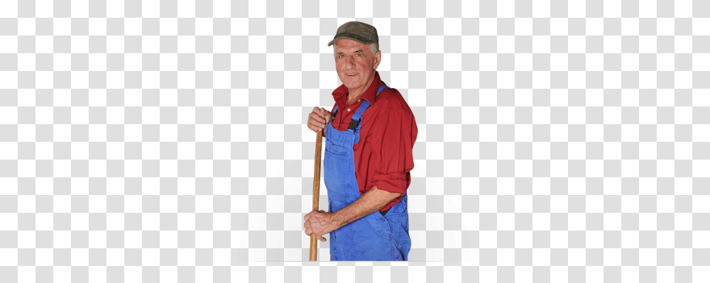 Farmer, Person, Outdoors, Stick Transparent Png