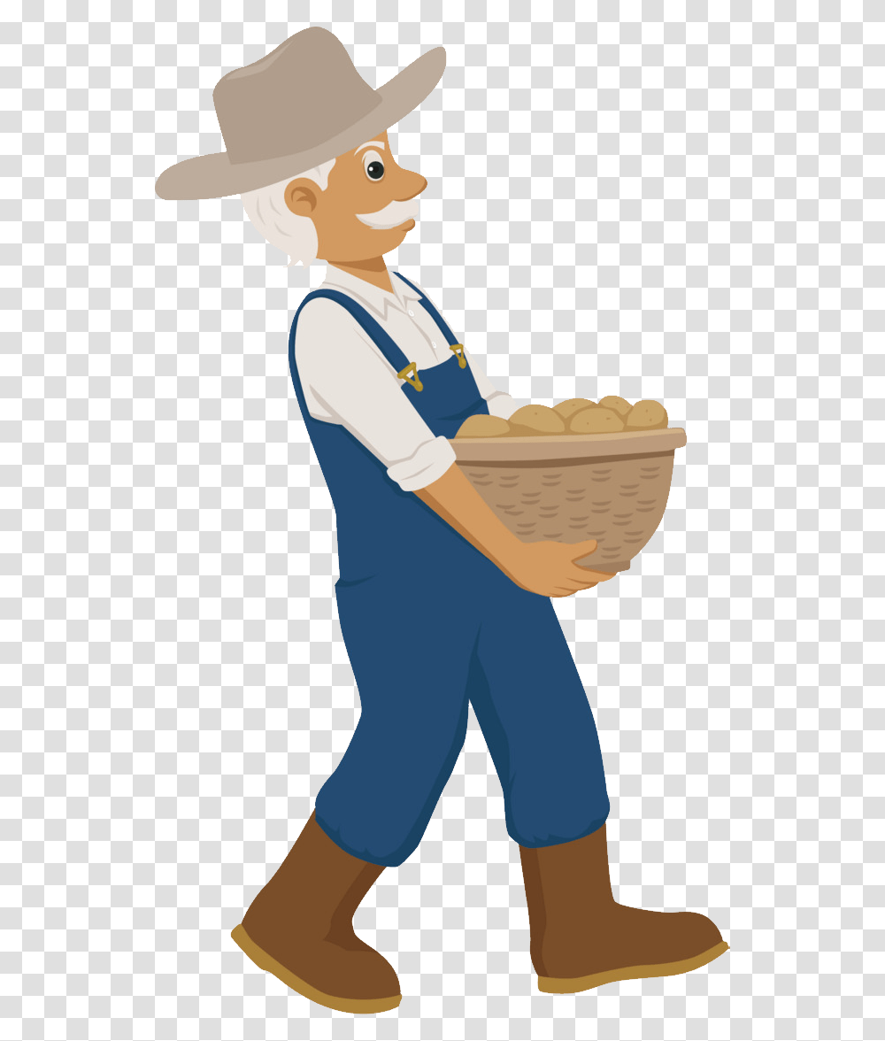 Farmer, Person, Plant, Worker Transparent Png