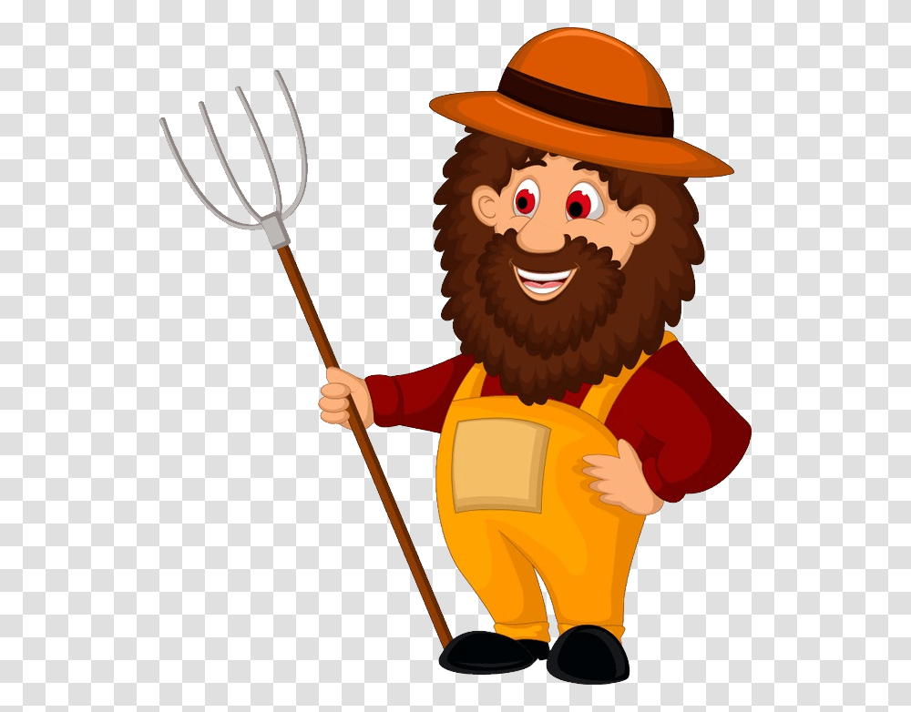 Farmer, Person, Spear, Weapon, Weaponry Transparent Png