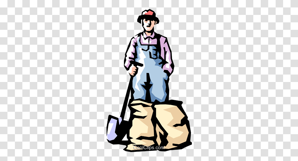 Farmer Royalty Free Vector Clip Art Illustration, Person, Female Transparent Png