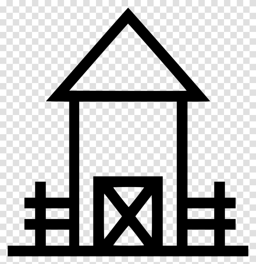 Farmhouse Icon Free Download, Mailbox, Letterbox, Triangle Transparent Png