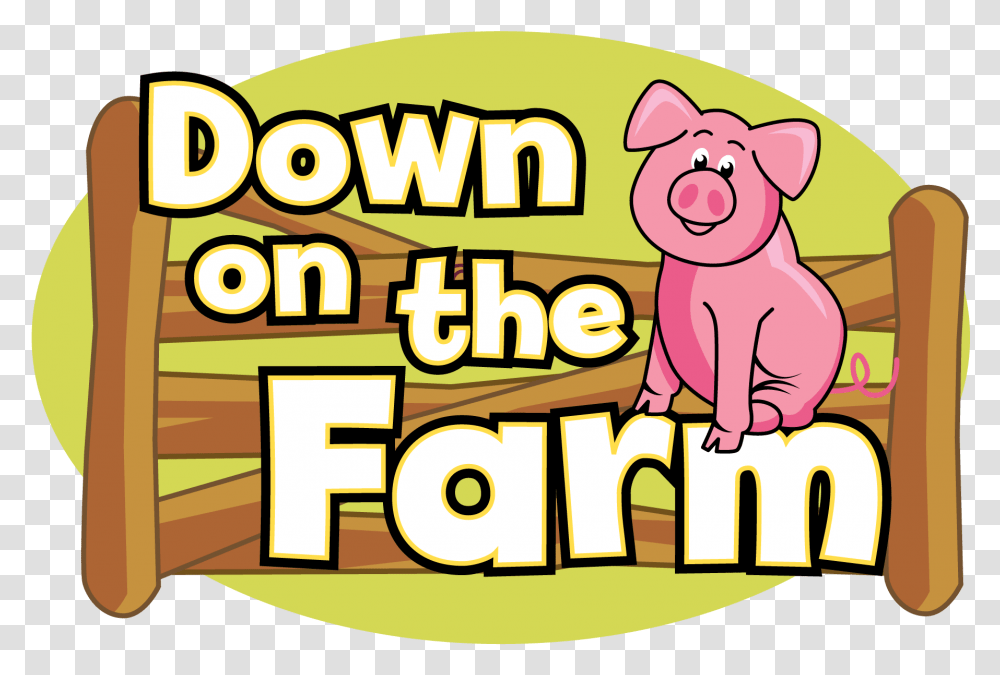 Farmhouse Livestock Clip Art Farm Clipart Art, Pig, Mammal, Animal, Poster Transparent Png