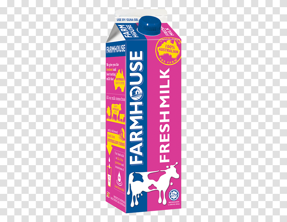 Farmhouse Low Fat Milk, Alphabet, Label, Word Transparent Png