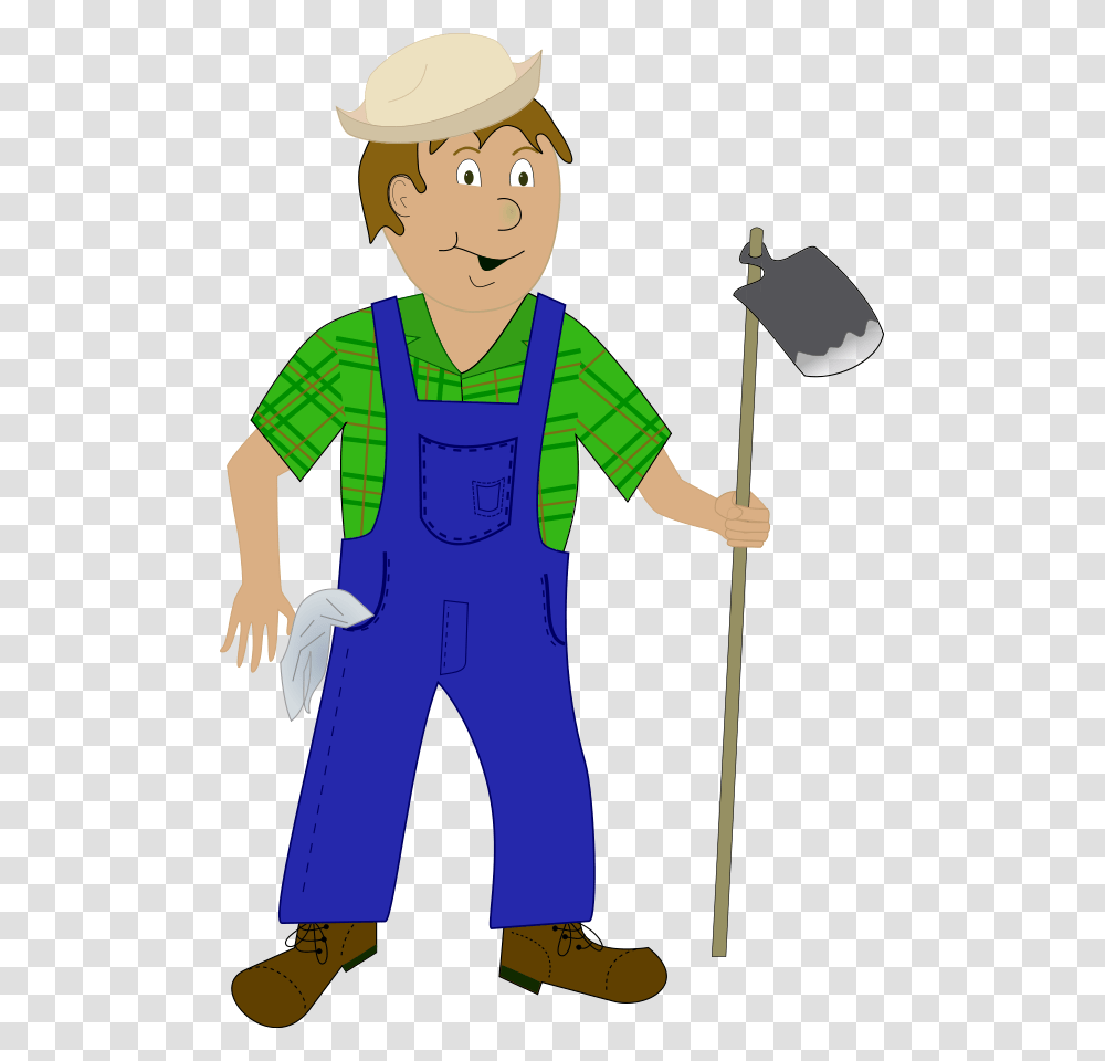 Farming Clipart, Person, Human, Performer, Hat Transparent Png