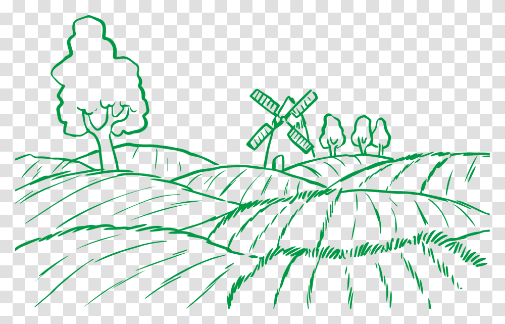 Farming Royalty Free Library Plant Agriculture Farm Line Art, Drawing, Outdoors, Animal Transparent Png