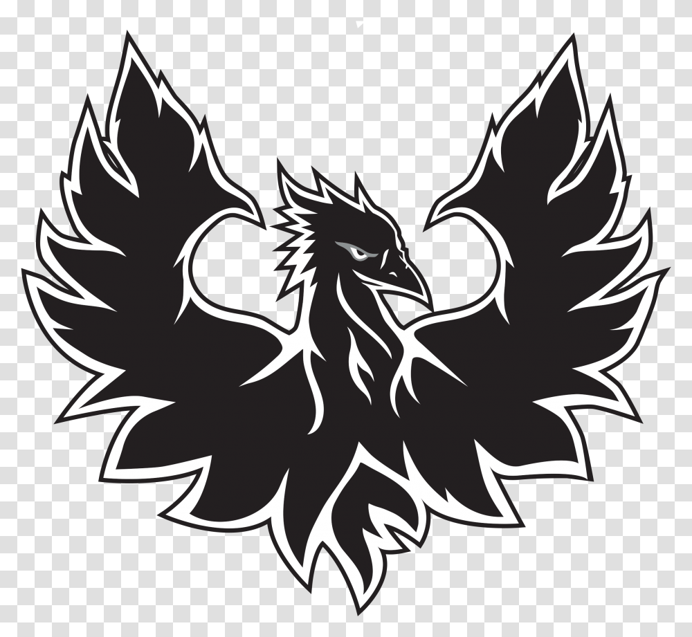 Farmington High School Phoenix, Emblem, Stencil Transparent Png