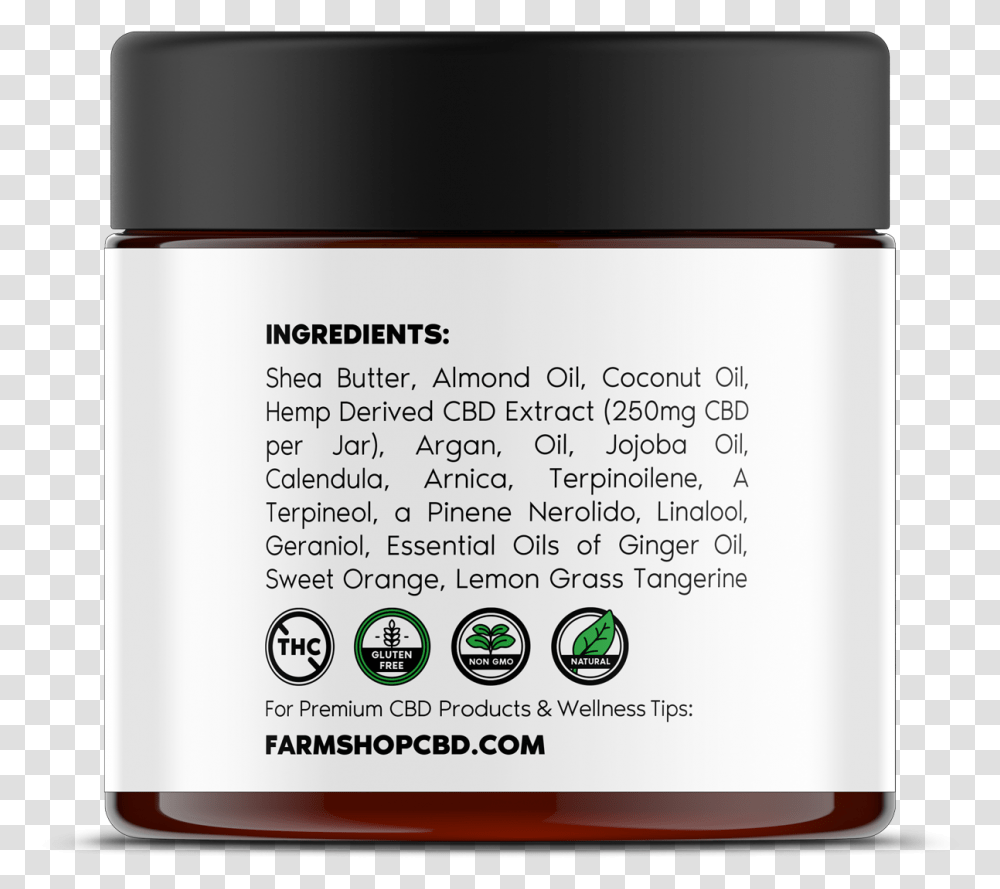 Farmshop Hand Recovery Recovery Rub Dry Cracked Hand Cbd Ingredients, Cosmetics, Bottle, Deodorant, Face Makeup Transparent Png