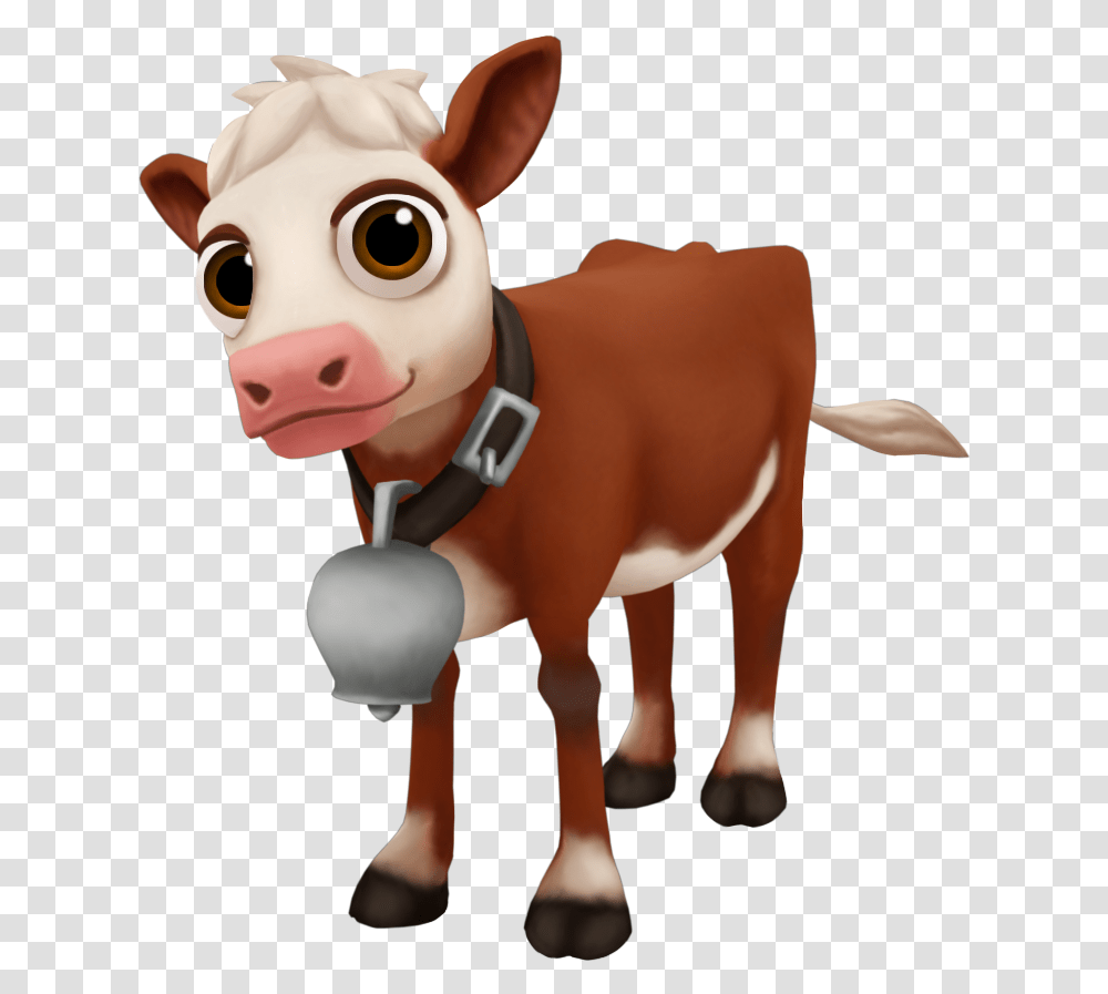 Farmville 2 Country Escape Cow, Cattle, Mammal, Animal, Toy Transparent Png