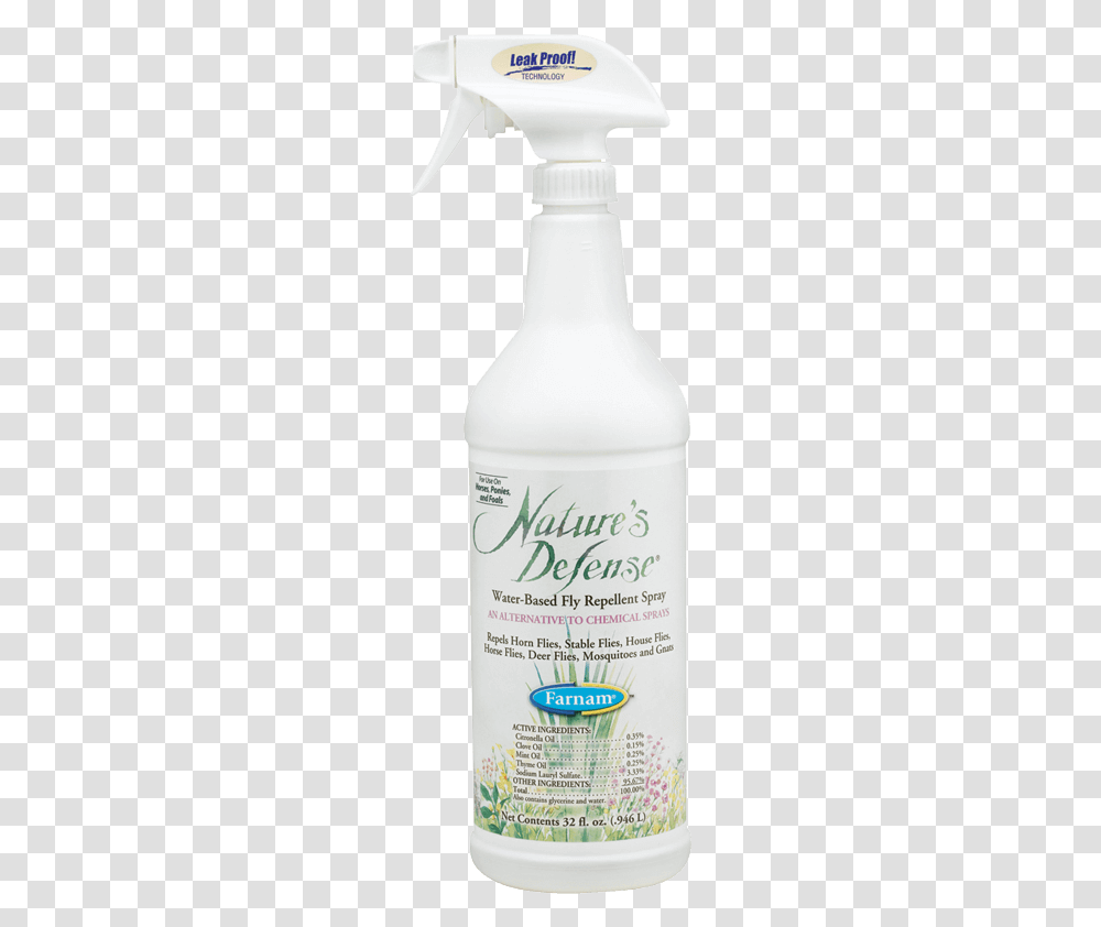 Farnam Nature's Defense Fly Spray, Liquor, Alcohol, Beverage, Bottle Transparent Png