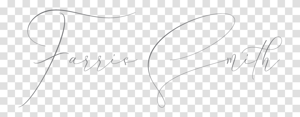 Farris Smith 01 Sketch, Bow, Handwriting, Signature Transparent Png