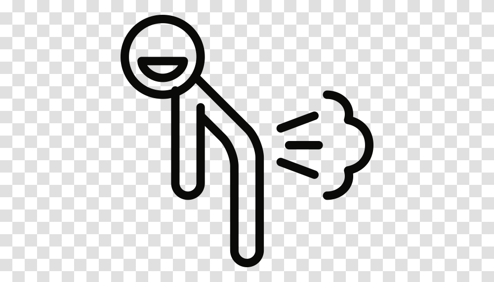 Fart Farting Icon, Key, Hand, Scissors, Blade Transparent Png